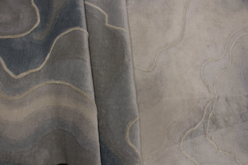 OPACUS BOREAL - Round handmade silk rug by Edition Bougainville - view 3